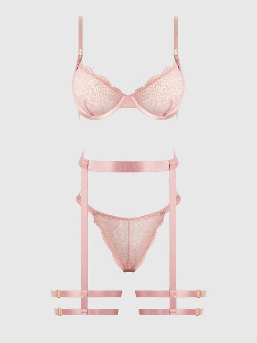Helena Lace Garter Set