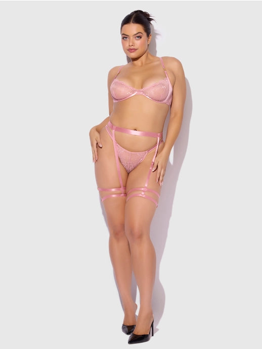 Helena Lace Garter Set