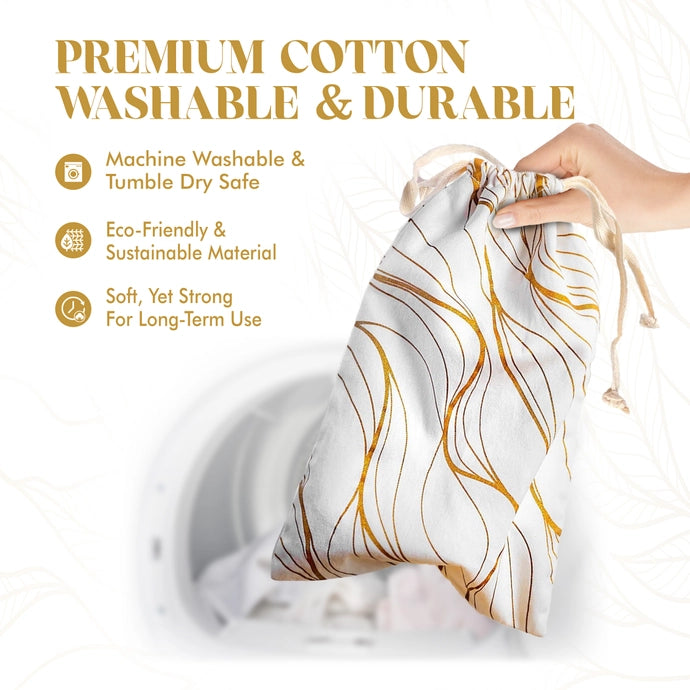 Cotton Toy Storage Bag – Soft, Lint-Free & Discreet