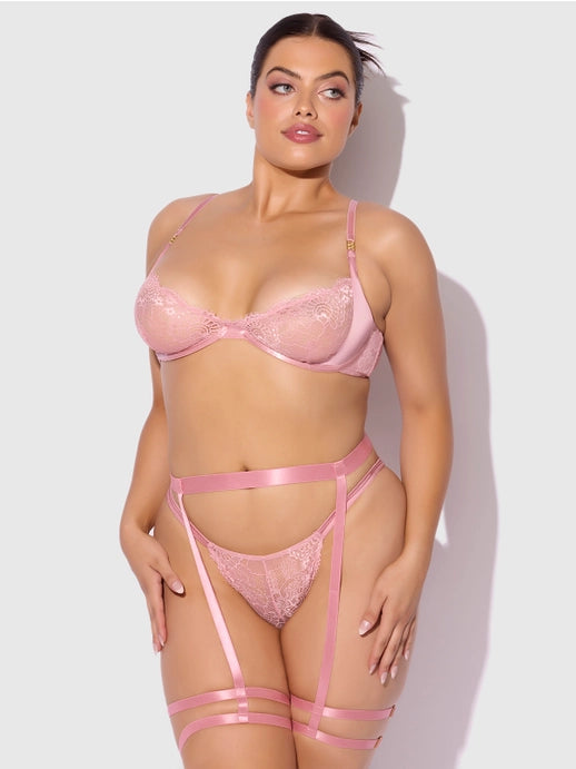 Helena Lace Garter Set
