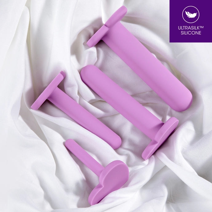 Wellness Silicone Dilator Set – 4-Piece Vaginal Training Kit