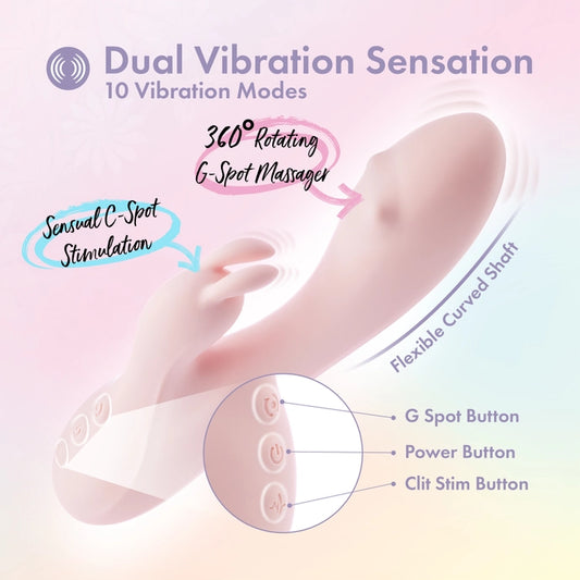 Play With Me – Fairy Flutter Rabbit Massager