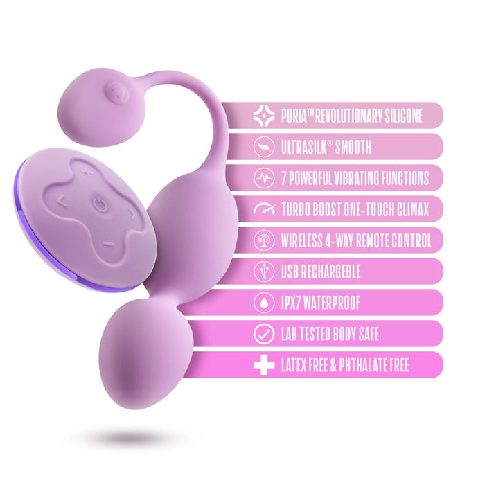 Wellness Raine – Vibrating Kegel Trainer with Remote