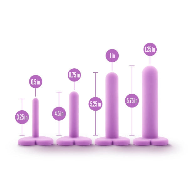Wellness Silicone Dilator Set – 4-Piece Vaginal Training Kit