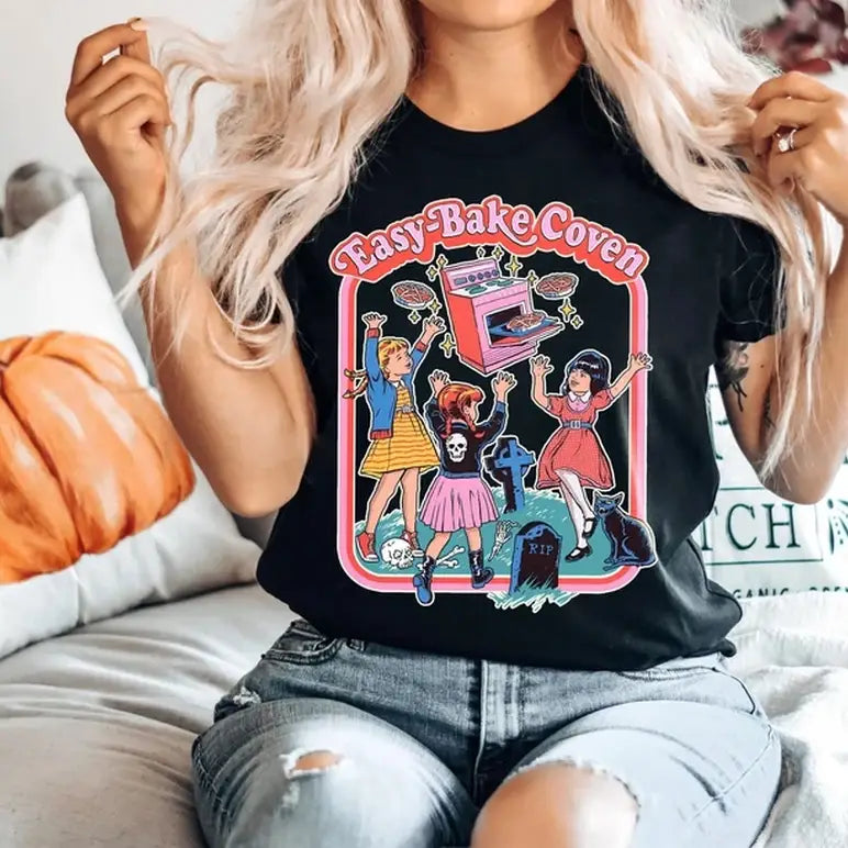 Easy Bake Coven Retro Halloween Shirt