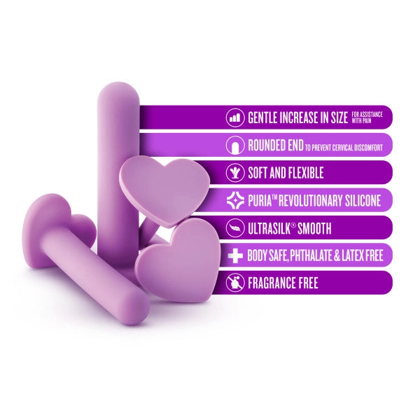 Wellness Silicone Dilator Set – 4-Piece Vaginal Training Kit