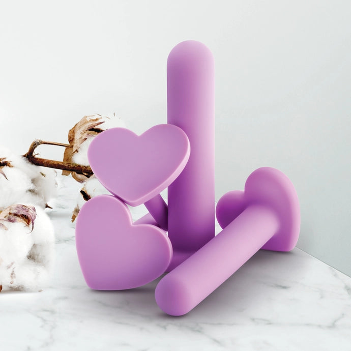Wellness Silicone Dilator Set – 4-Piece Vaginal Training Kit