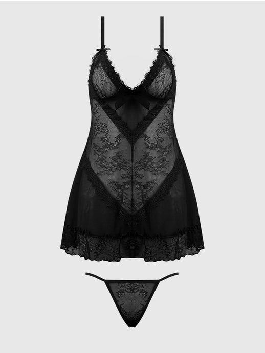 Kiki Lace Babydoll Set