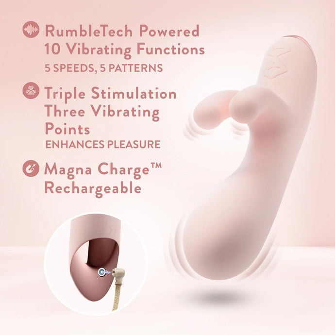 Elora - Puria Silicone Rabbit Massage Vibrator